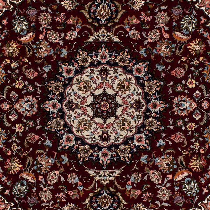 Perzisch tapijt - Tabriz - Royal - 214 x 153 cm - donkerrood