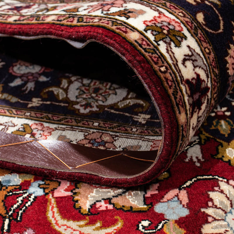 Perzisch tapijt - Tabriz - Royal - 214 x 153 cm - donkerrood