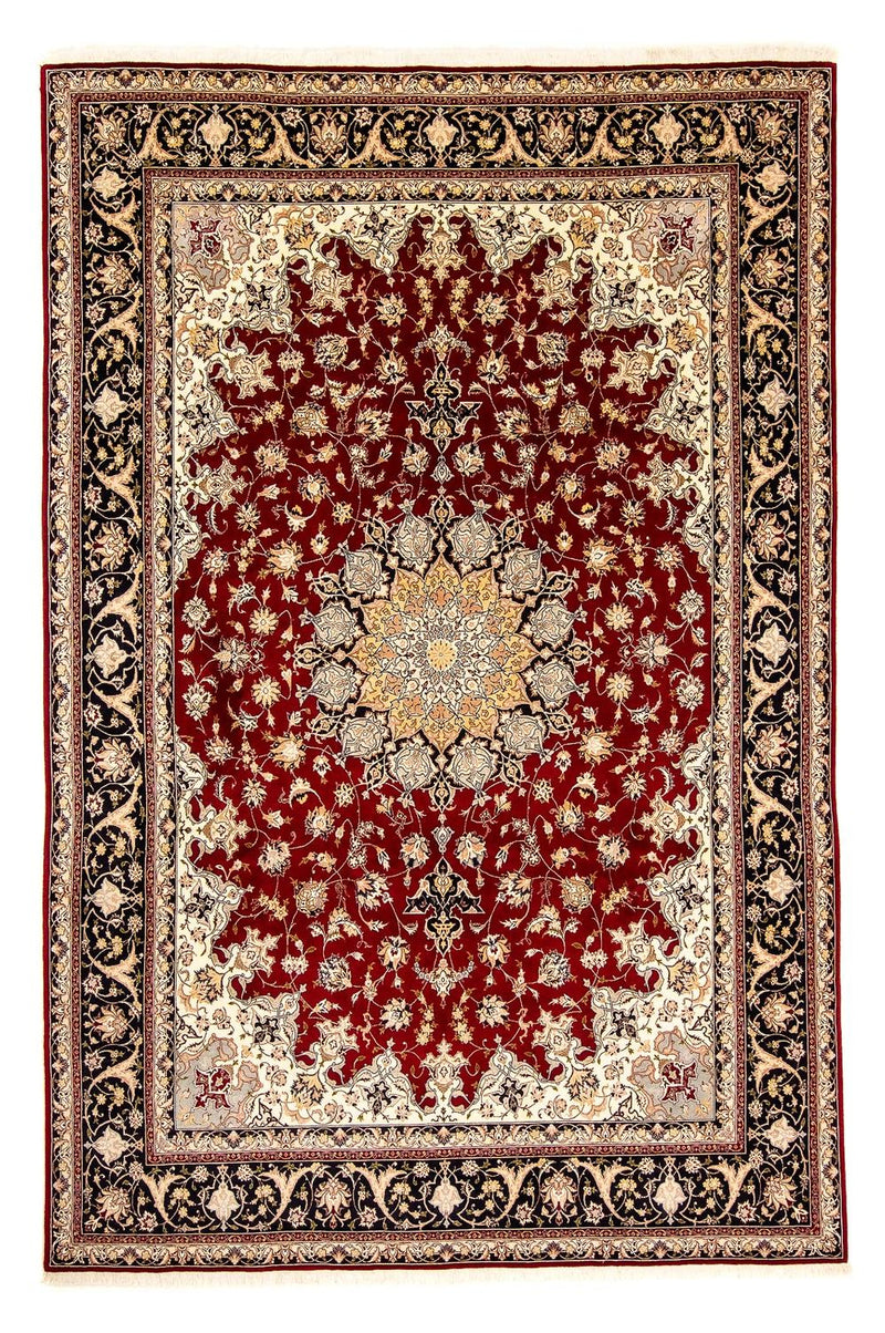 Perzisch tapijt - Tabriz - Royal - 352 x 249 cm - donkerrood