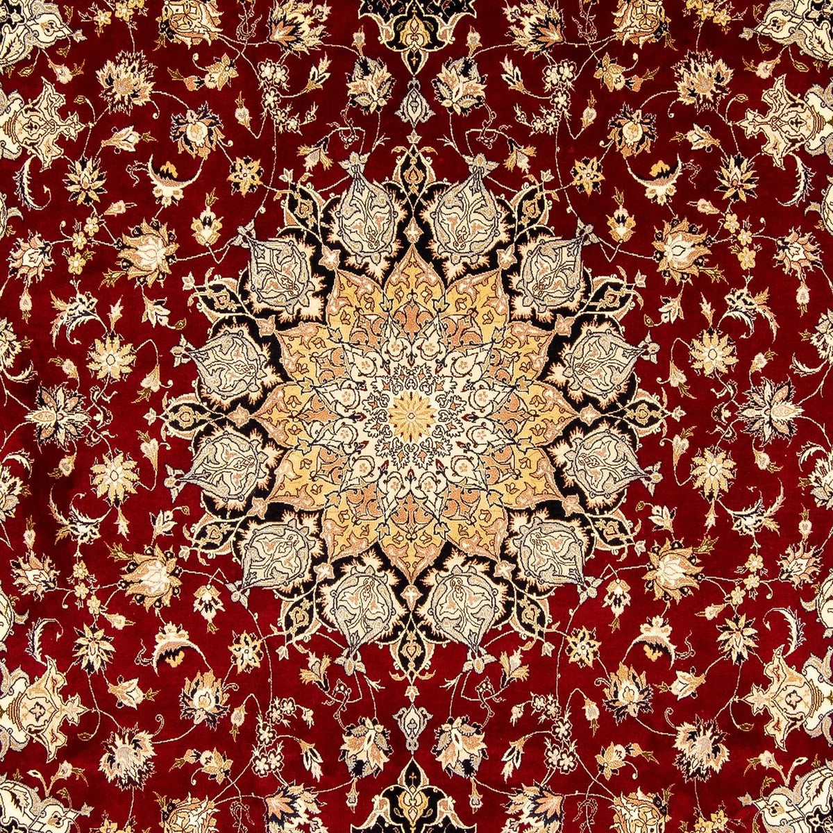 Perzisch tapijt - Tabriz - Royal - 352 x 249 cm - donkerrood