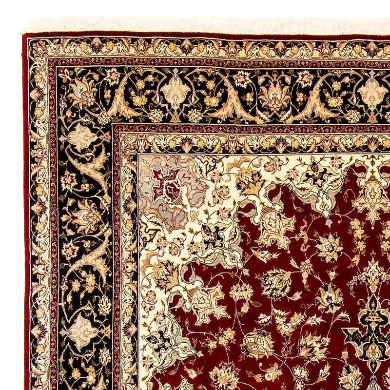 Perzisch tapijt - Tabriz - Royal - 352 x 249 cm - donkerrood