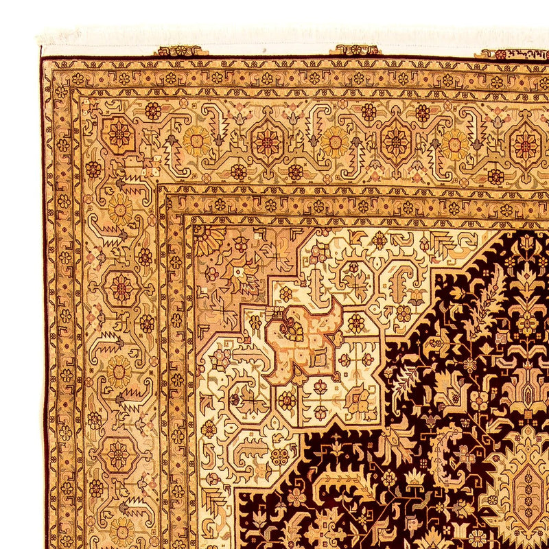 Perzisch tapijt - Tabriz - Royal - 346 x 245 cm - lichtbruin