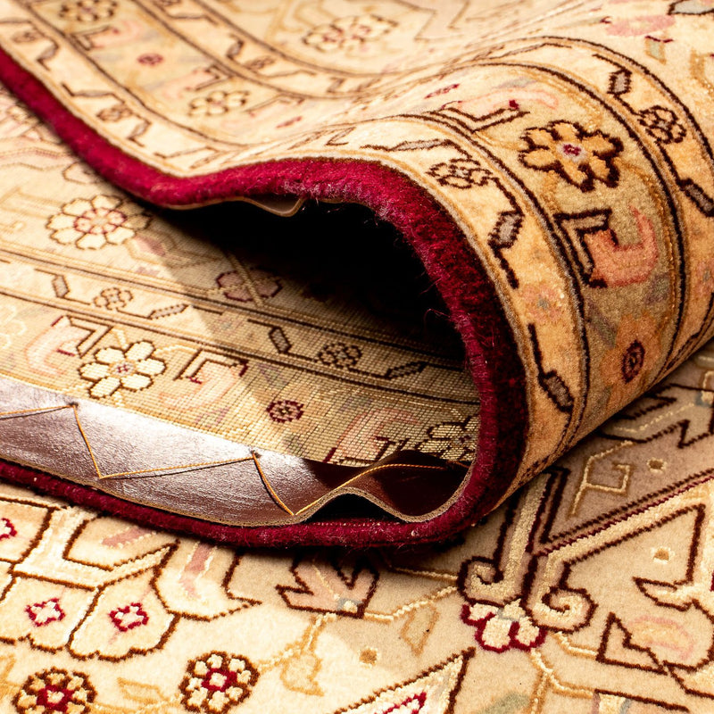 Perzisch tapijt - Tabriz - Royal - 346 x 245 cm - lichtbruin