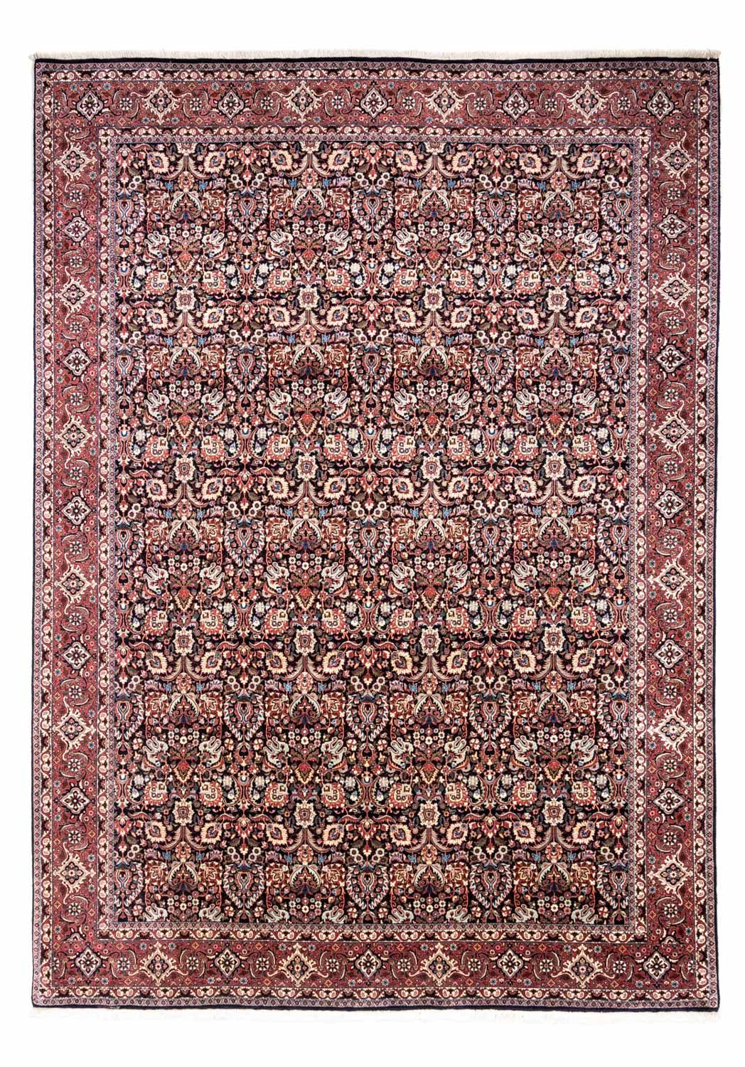 Perzisch tapijt - Bijar - Koninklijk - 348 x 258 cm - donkerblauw