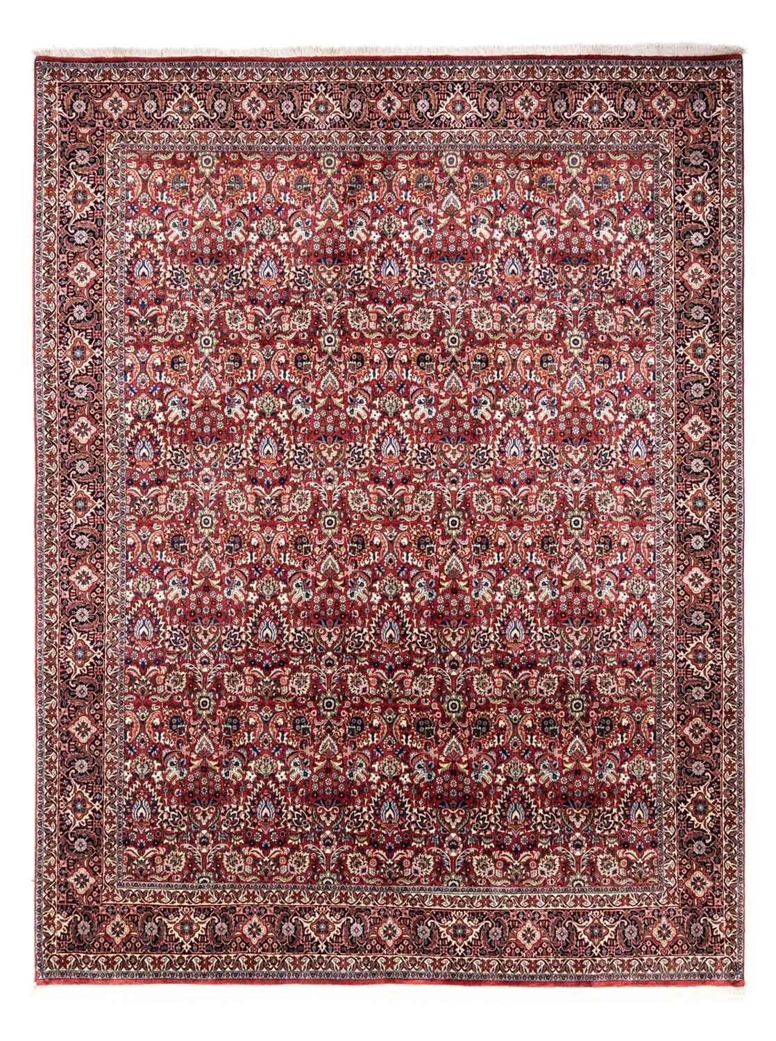 Perzisch tapijt - Bijar - Koninklijk - 343 x 255 cm - rood
