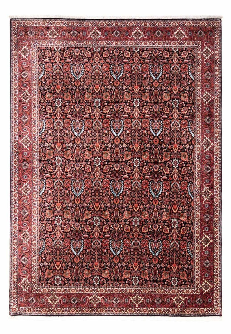 Perzisch tapijt - Bijar - Koninklijk - 342 x 256 cm - donkerblauw