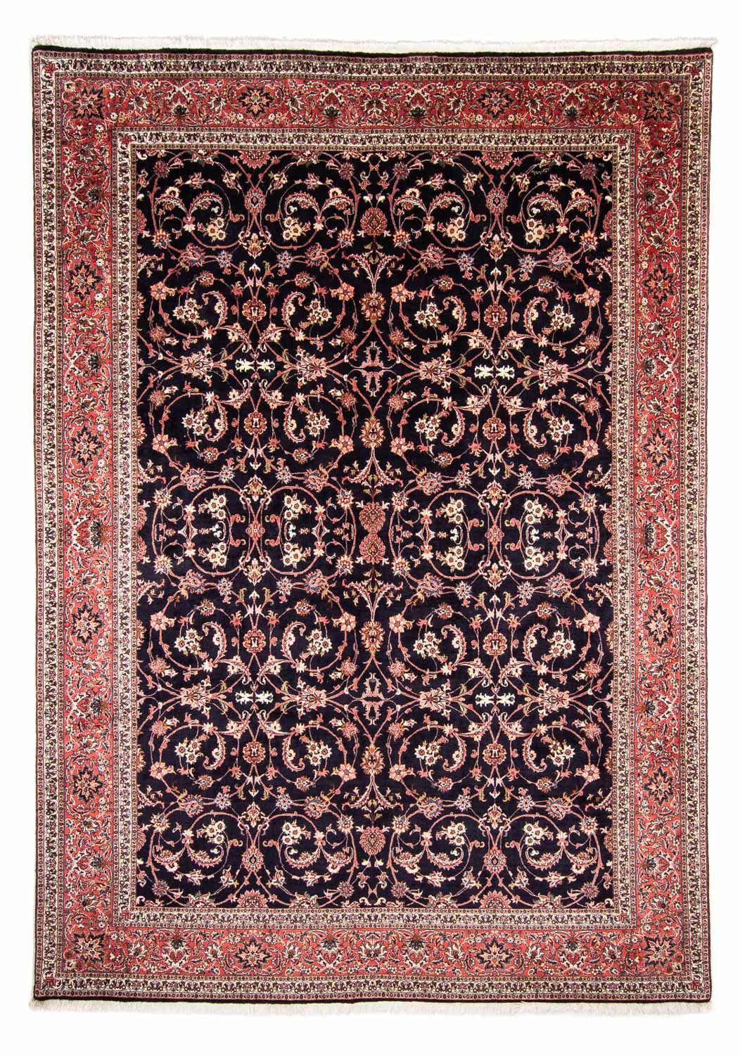 Perzisch tapijt - Bijar - 350 x 257 cm - donkerblauw