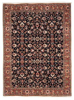 Perzisch tapijt - Bijar - 225 x 166 cm - donkerblauw