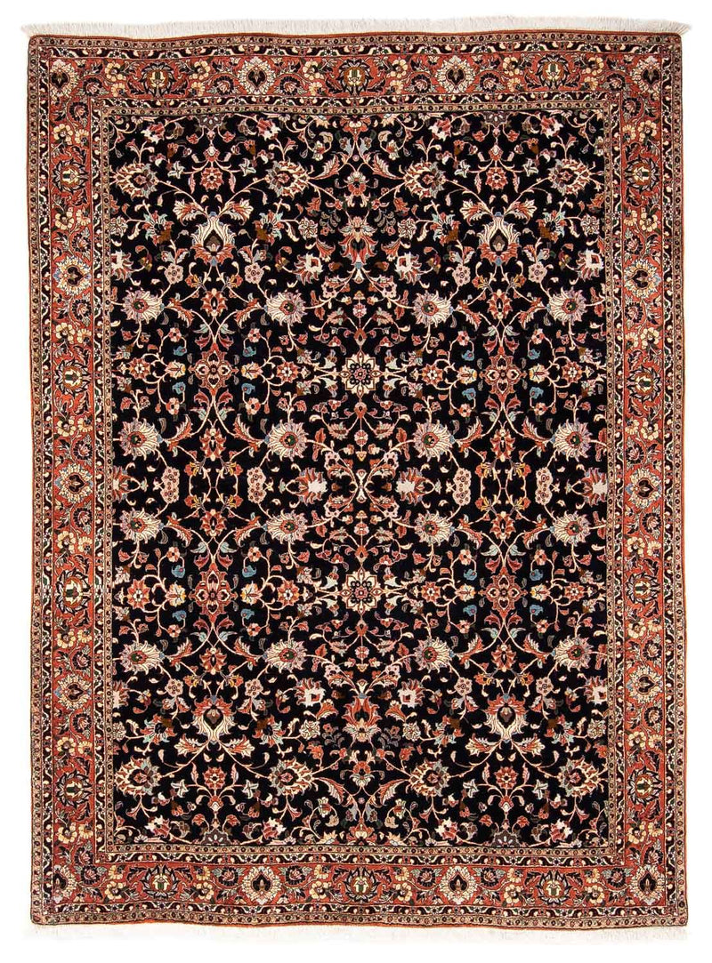 Perzisch tapijt - Bijar - 225 x 166 cm - donkerblauw