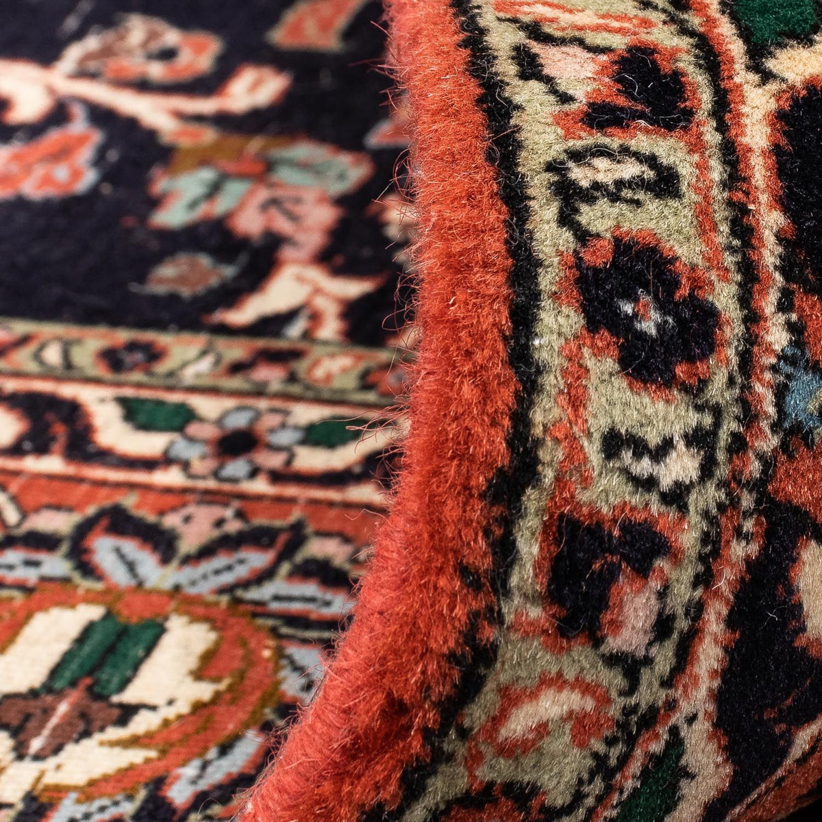 Perzisch tapijt - Bijar - 225 x 166 cm - donkerblauw