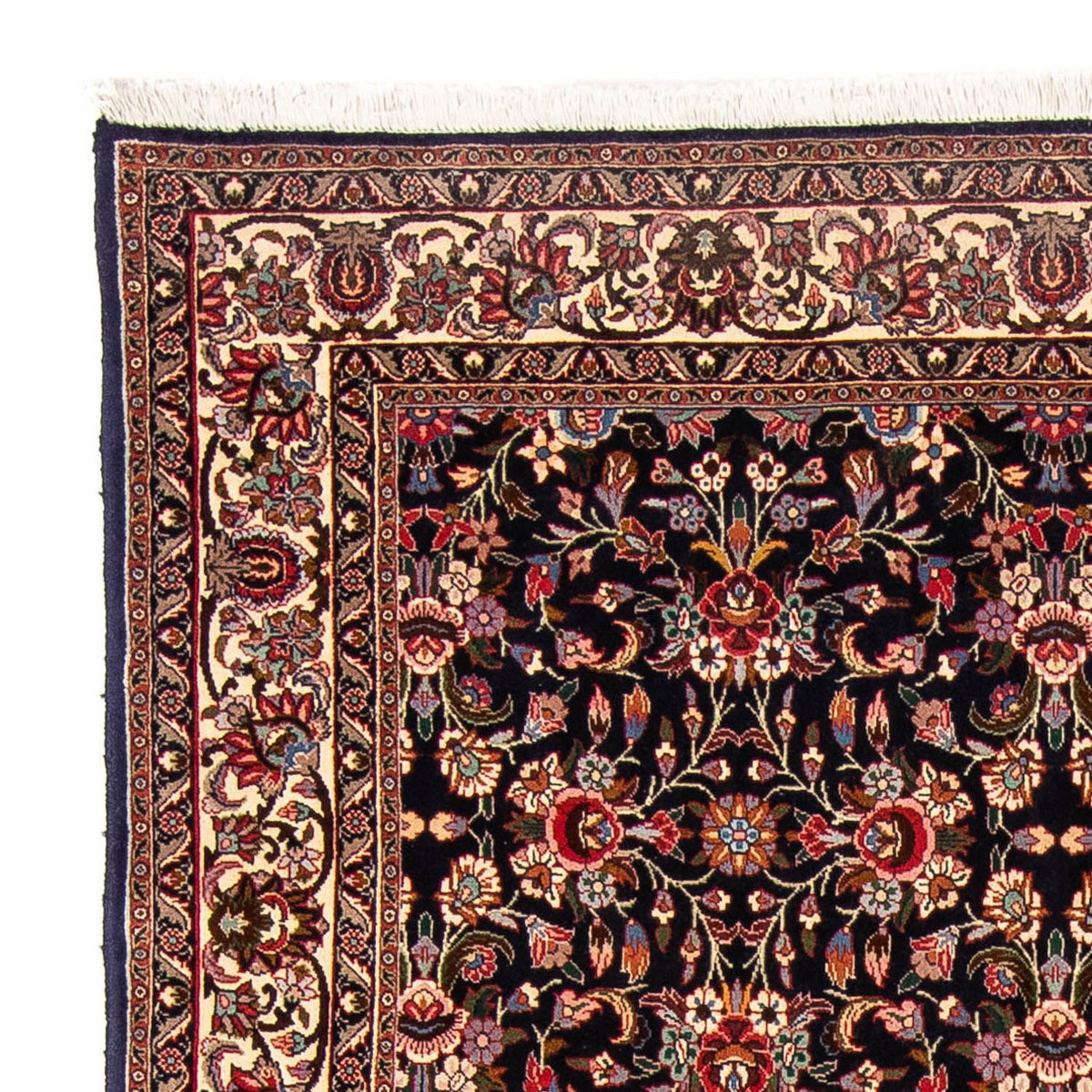 Perzisch tapijt - Bijar - 266 x 150 cm - donkerblauw