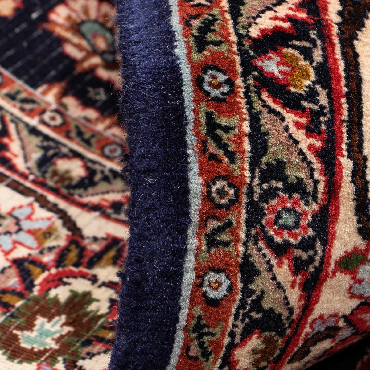 Perzisch tapijt - Bijar - 266 x 150 cm - donkerblauw