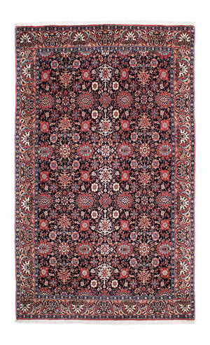 Perzisch tapijt - Bijar - 219 x 130 cm - donkerblauw