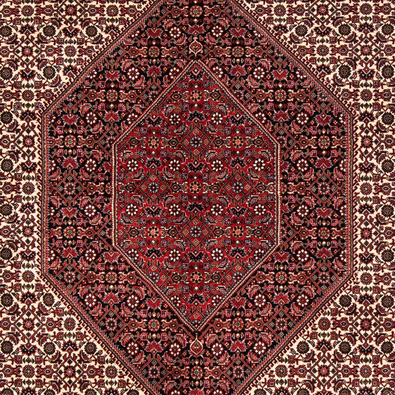 Perzisch tapijt - Bijar - 251 x 171 cm - donkerrood