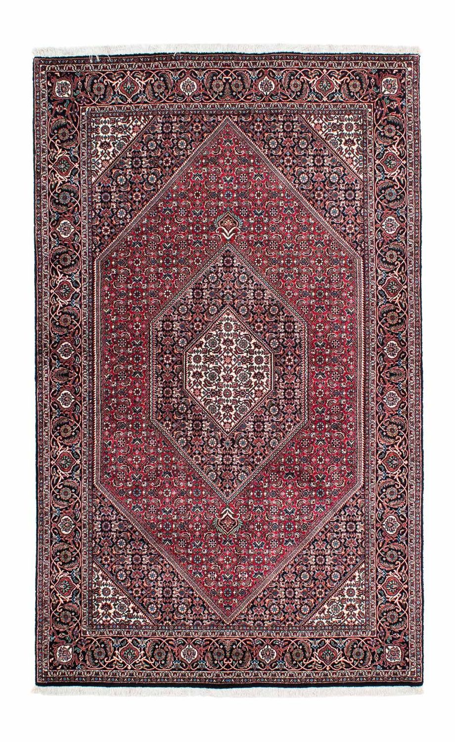 Perzisch tapijt - Bijar - 209 x 128 cm - rood