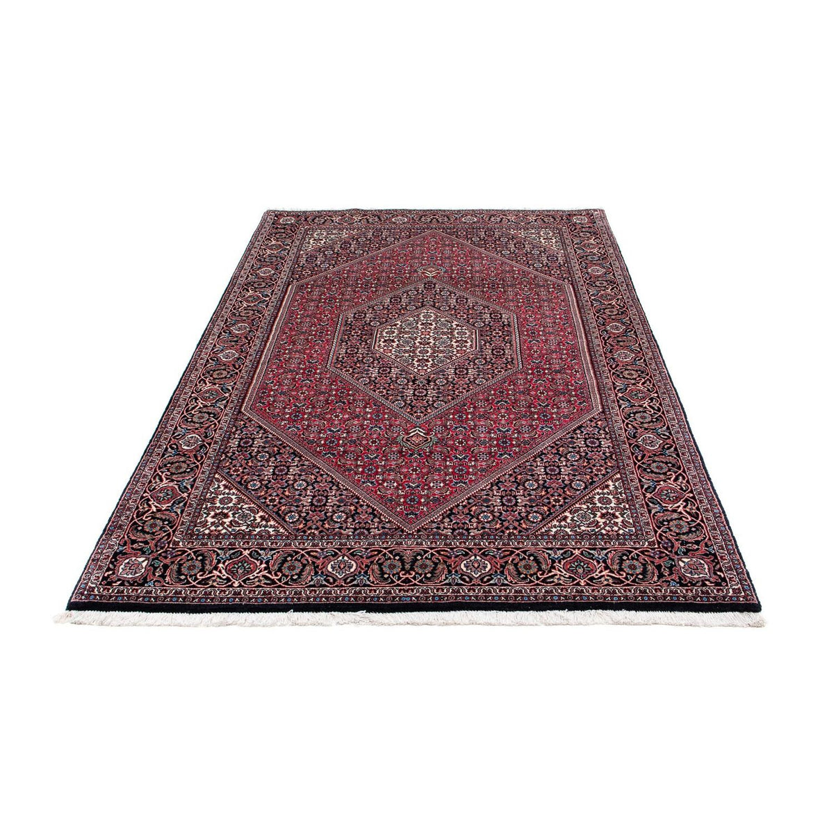 Perzisch tapijt - Bijar - 209 x 128 cm - rood