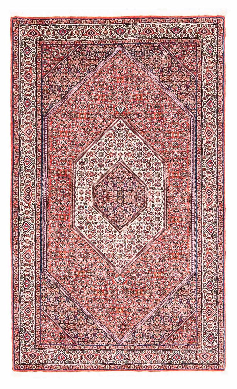 Perzisch tapijt - Bijar - 175 x 110 cm - licht rood