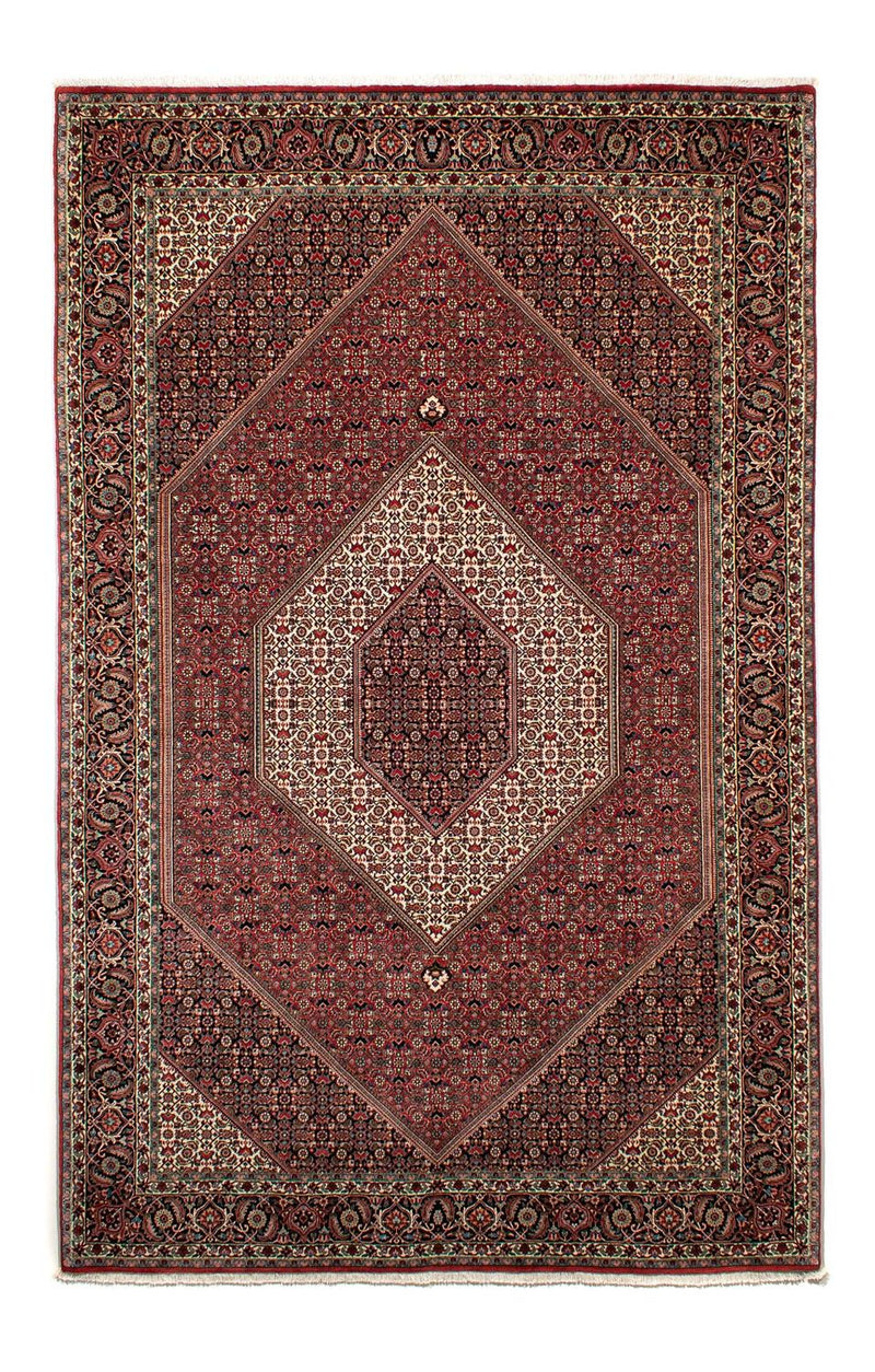 Perzisch tapijt - Bijar - 305 x 203 cm - donkerrood