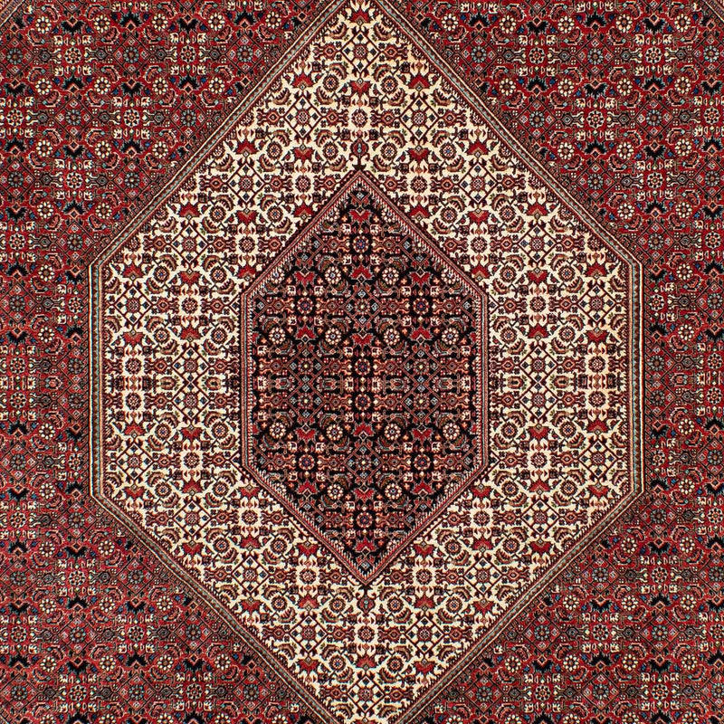 Perzisch tapijt - Bijar - 305 x 203 cm - donkerrood