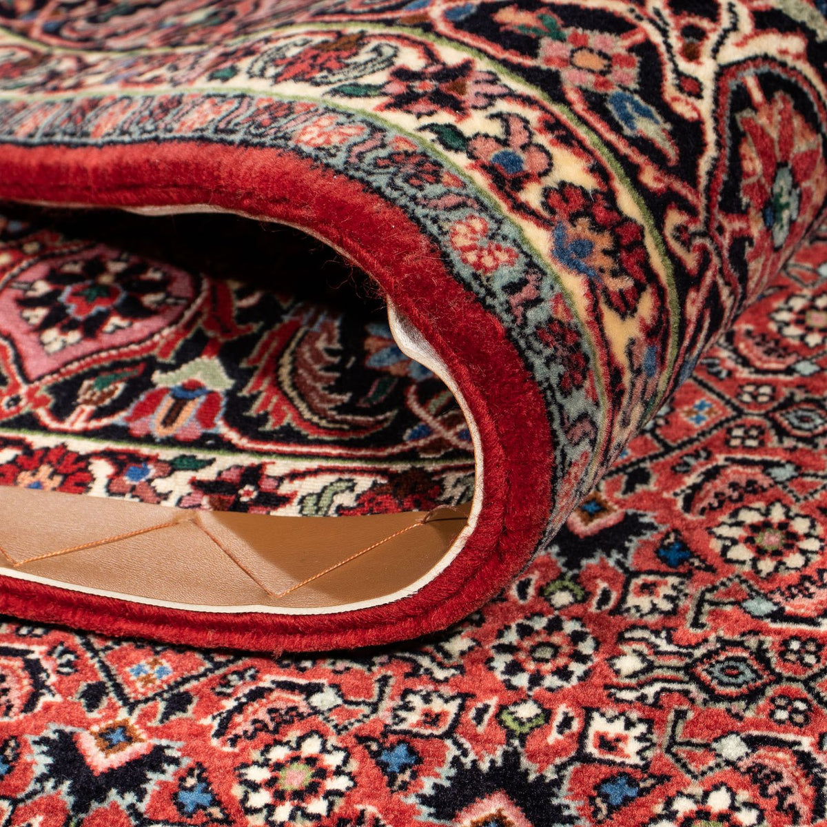 Perzisch tapijt - Bijar - 305 x 203 cm - donkerrood