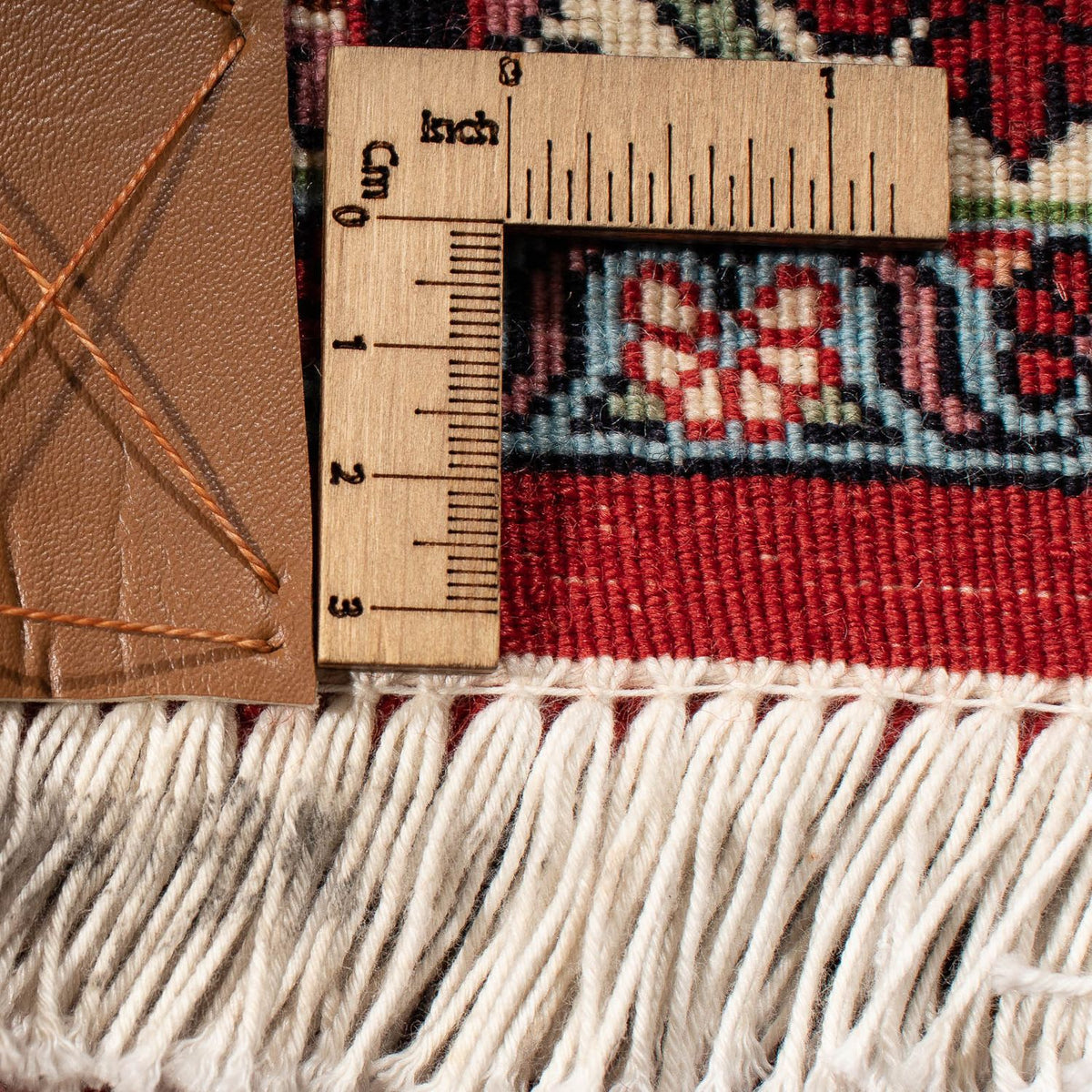 Perzisch tapijt - Bijar - 305 x 203 cm - donkerrood