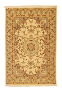Perzisch tapijt - Tabriz - Royal - 149 x 99 cm - beige