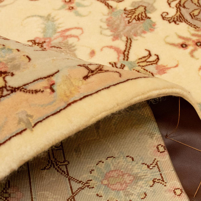 Perzisch tapijt - Tabriz - Royal - 149 x 99 cm - beige