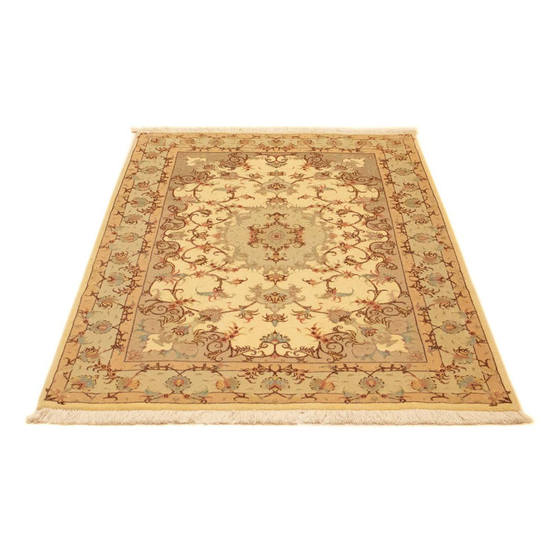 Perzisch tapijt - Tabriz - Royal - 149 x 99 cm - beige