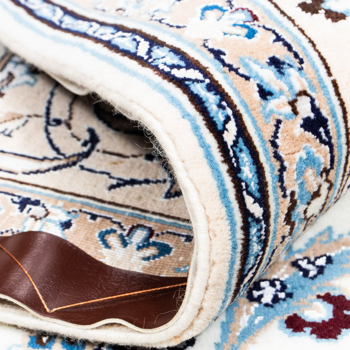 Perzisch tapijt - Nain - Koninklijk - 303 x 206 cm - beige