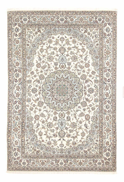Nain - 6La Tapijt 194x284cm - Perzisch tapijt - beige