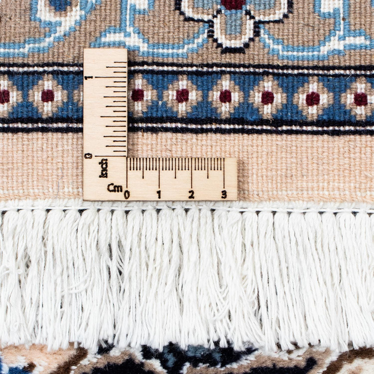 Perzisch tapijt - Nain - Premium - 305 x 201 cm - zee blauw