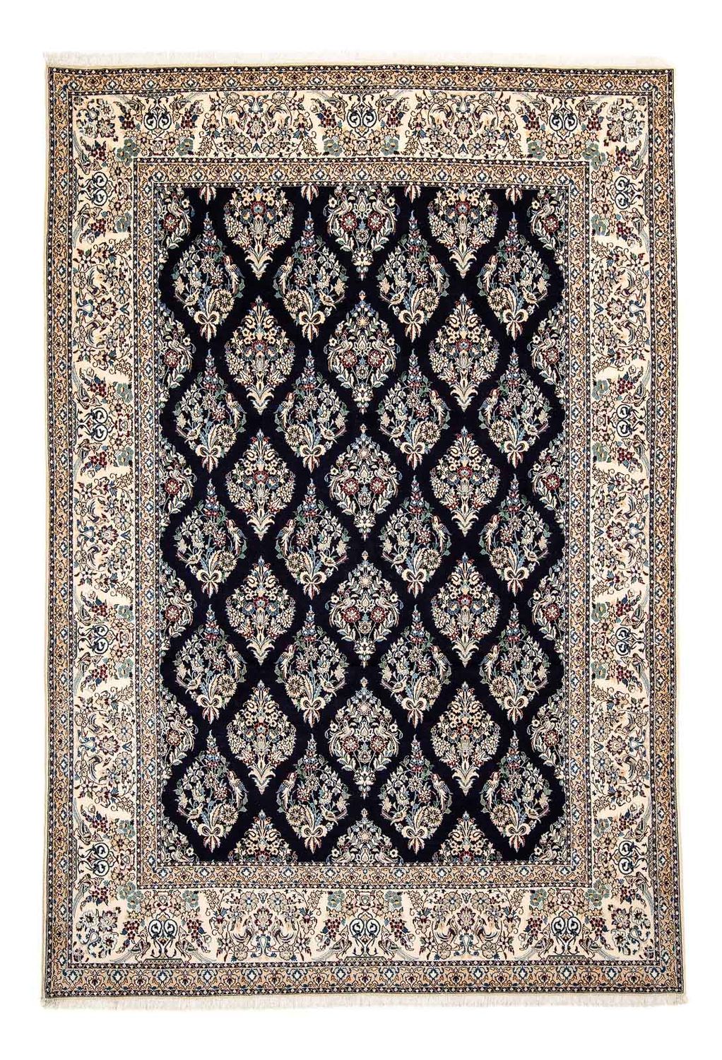 Perzisch tapijt - Nain - Premium - 300 x 207 cm - donkerblauw