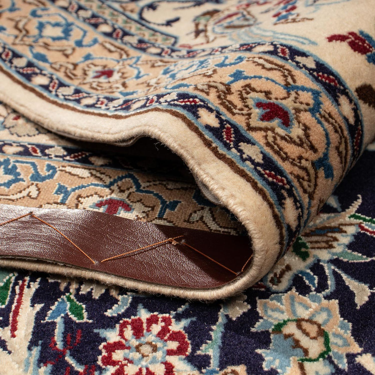 Perzisch tapijt - Nain - Premium - 300 x 207 cm - donkerblauw