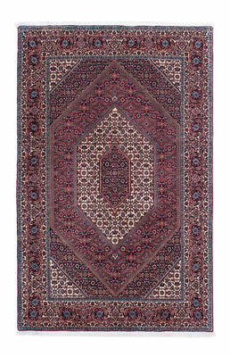 Perzisch tapijt - Bijar - 203 x 130 cm - licht rood