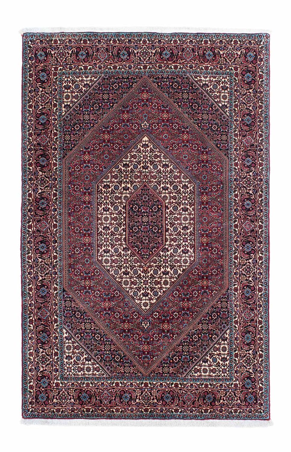 Perzisch tapijt - Bijar - 203 x 130 cm - licht rood