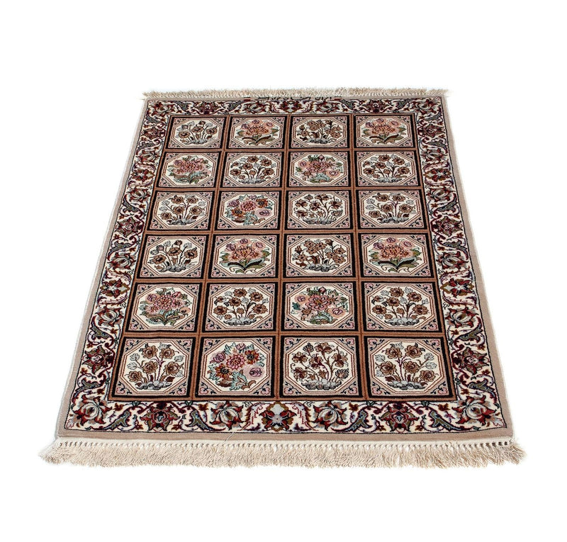 Perzisch tapijt - Isfahan - Premium - 103 x 70 cm - lichtbruin