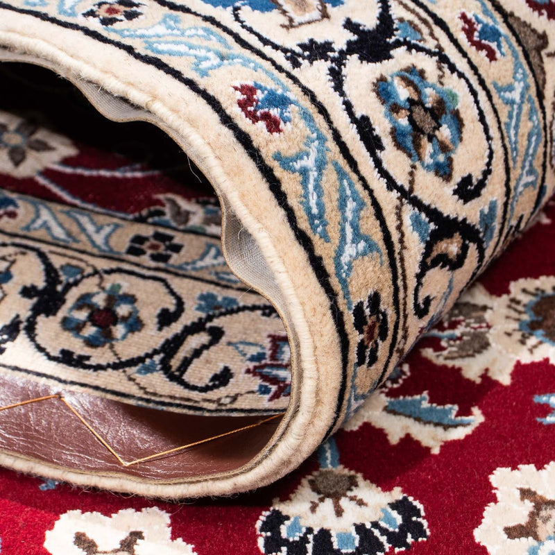 Perzisch tapijt - Nain - Koninklijk - 175 x 112 cm - donkerrood