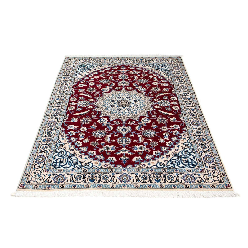 Perzisch tapijt - Nain - Koninklijk - 175 x 112 cm - donkerrood