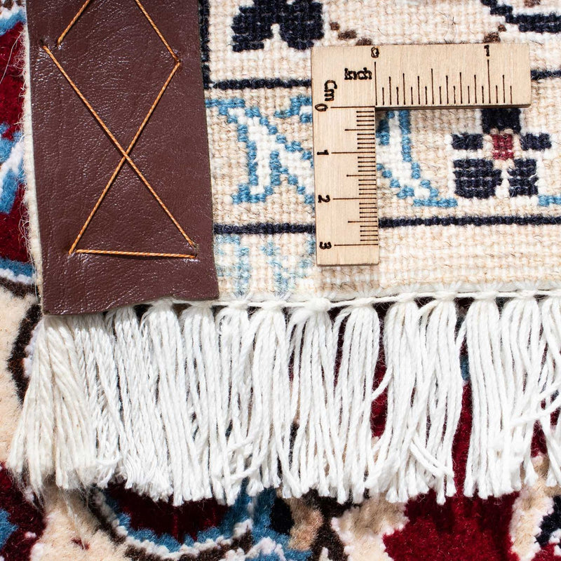 Perzisch tapijt - Nain - Koninklijk - 175 x 112 cm - donkerrood