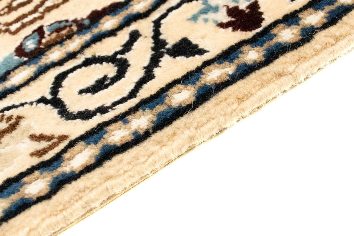 Perzisch tapijt - Nain - Koninklijk - 133 x 83 cm - donkerblauw