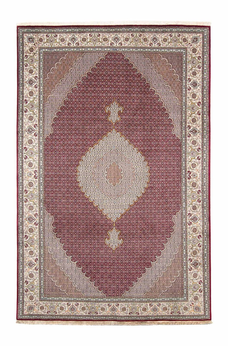 Perzisch tapijt - Tabriz - 297 x 203 cm - donkerrood