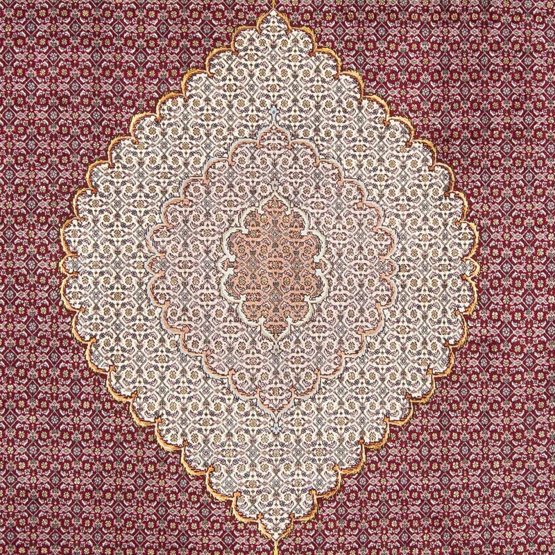 Perzisch tapijt - Tabriz - 297 x 203 cm - donkerrood