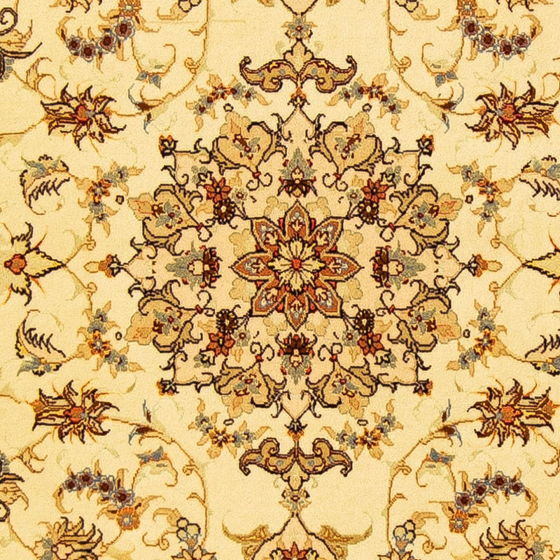 Perzisch tapijt - Tabriz - Royal - 141 x 103 cm - beige