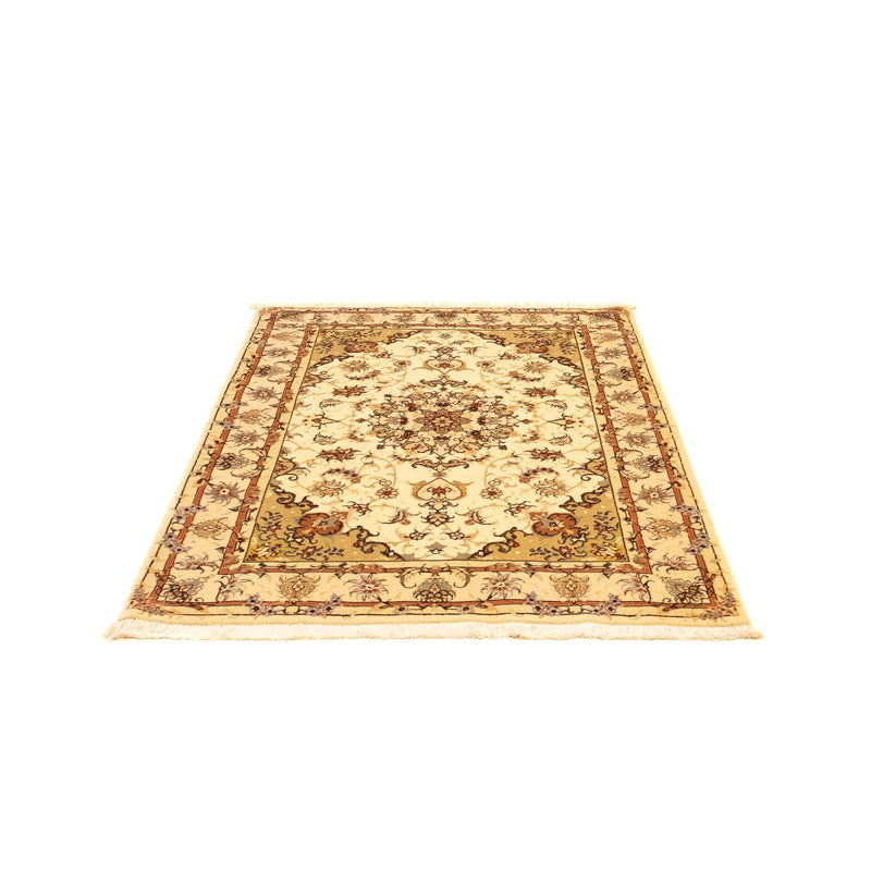 Perzisch tapijt - Tabriz - Royal - 141 x 103 cm - beige