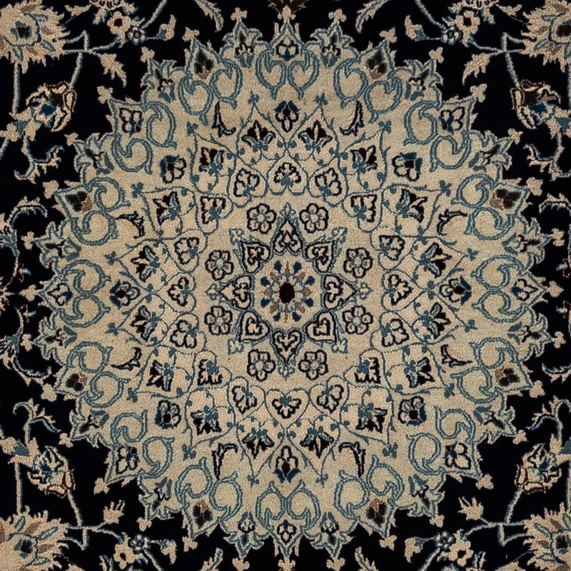 Perzisch tapijt - Nain - Koninklijk - 298 x 252 cm - zwart