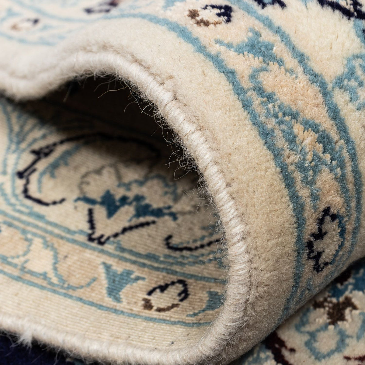 Perzisch tapijt - Nain - Koninklijk - 298 x 252 cm - zwart