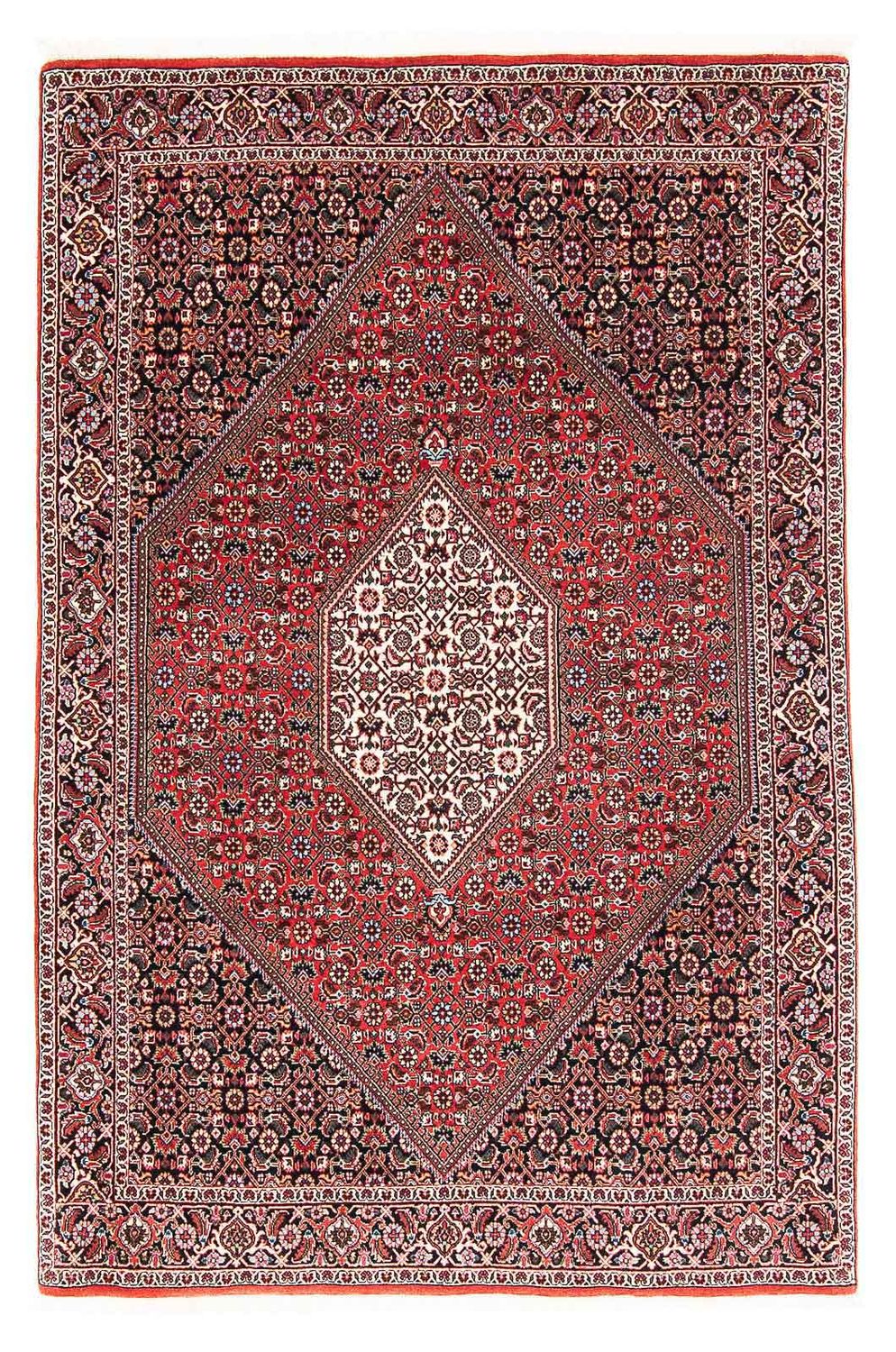 Perzisch tapijt - Bijar - 176 x 110 cm - licht rood