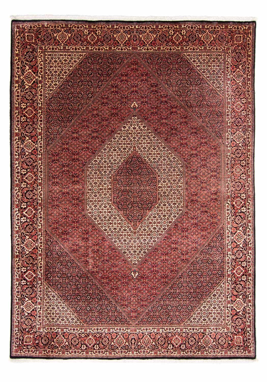 Perzisch tapijt - Bijar - 340 x 252 cm - licht rood