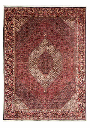 Perzisch tapijt - Bijar - 340 x 252 cm - licht rood