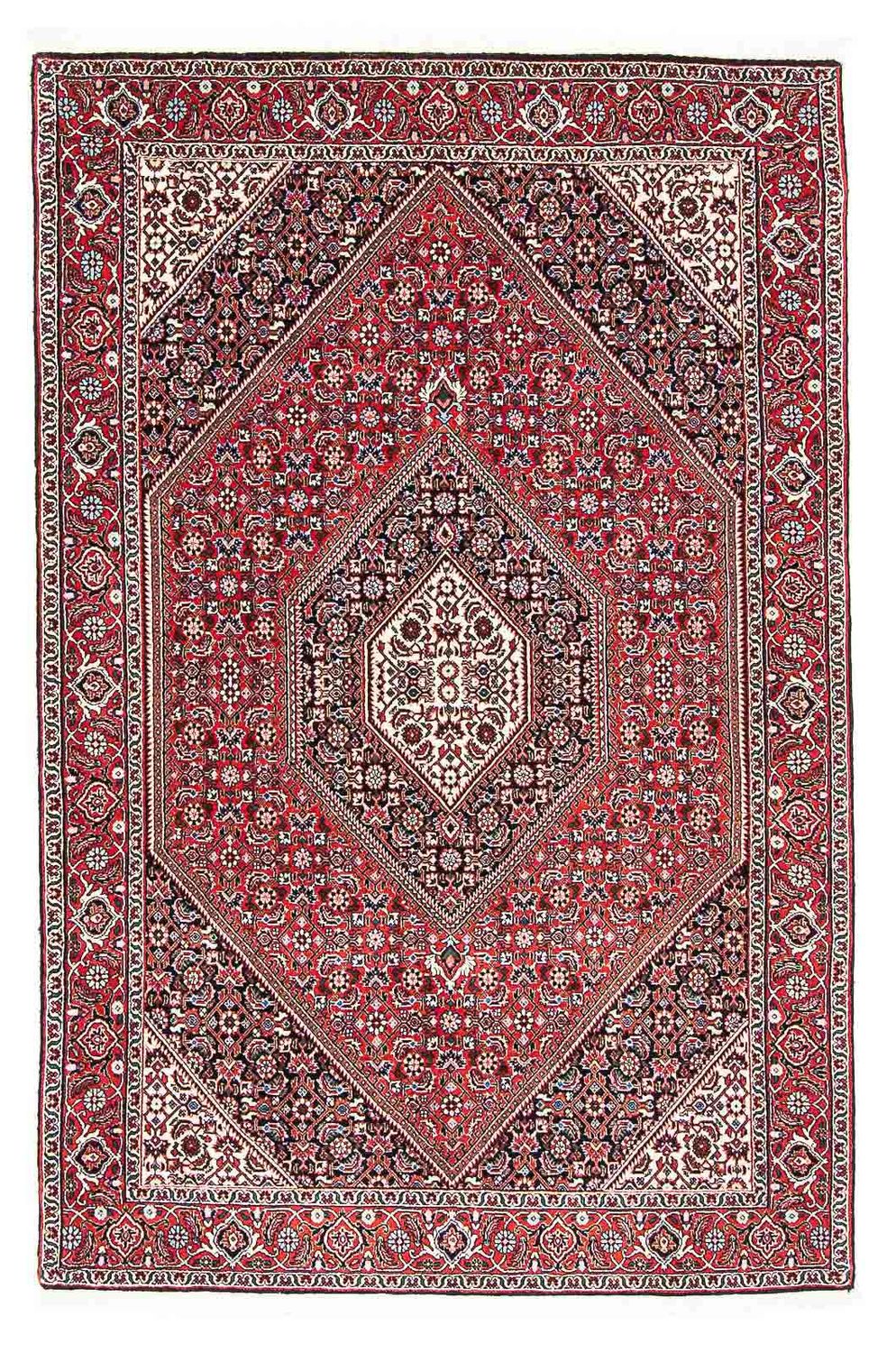 Perzisch tapijt - Bijar - 173 x 111 cm - licht rood